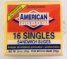 America's Finest American Cheese 16 Slices