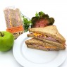 Brown Bag Ham & Cheddar On Wheat