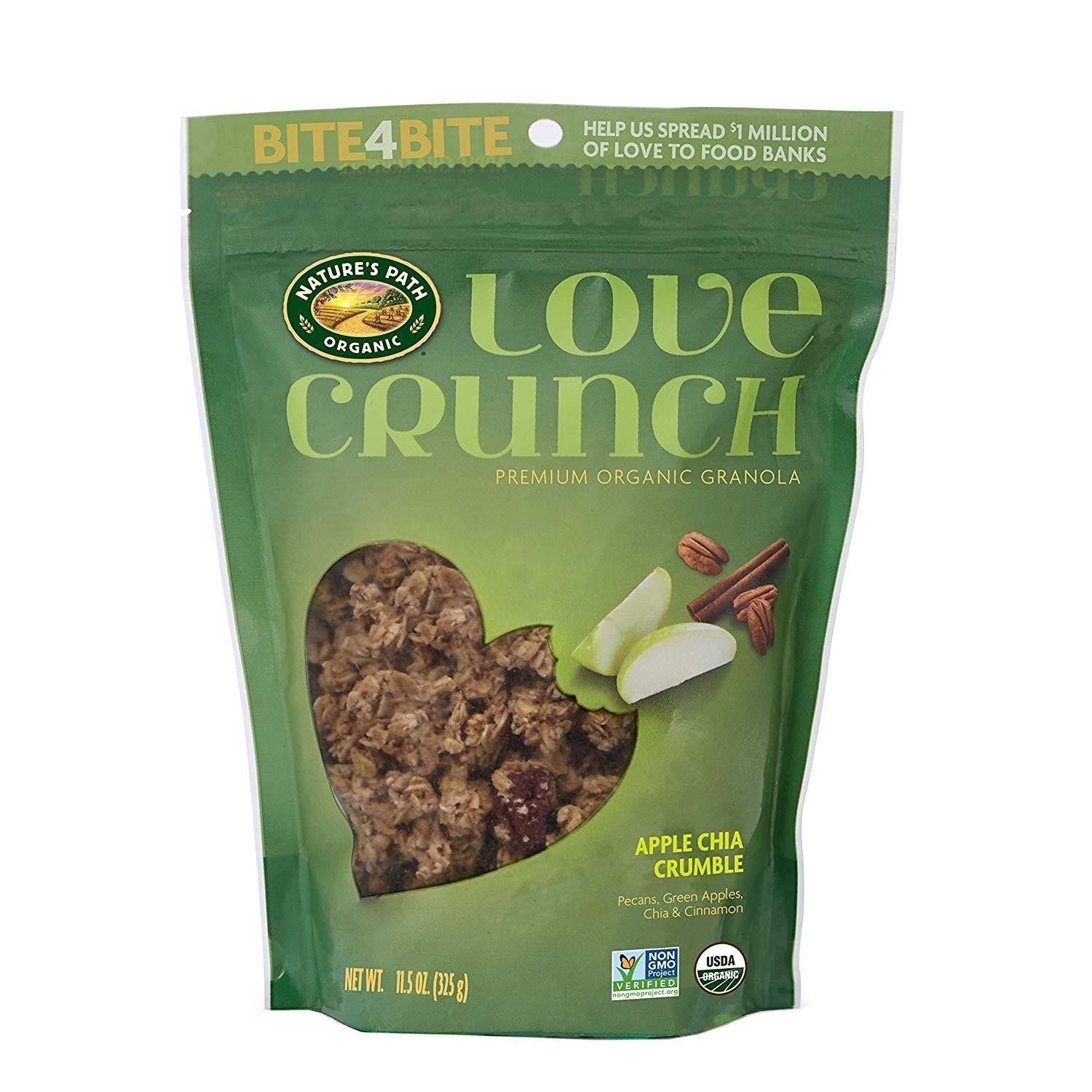 Granola Love Crunch Apple Chia Crumble 11.5oz Breakfast