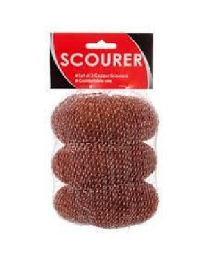 SCOURERS COPPER ROUND 3PC 34G