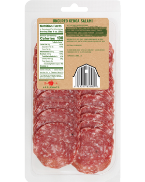 Applegate Naturals Uncured Genoa Salami 4oz