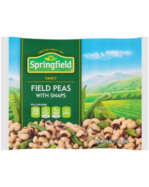 Springfield Field Peas With Snaps 16oz