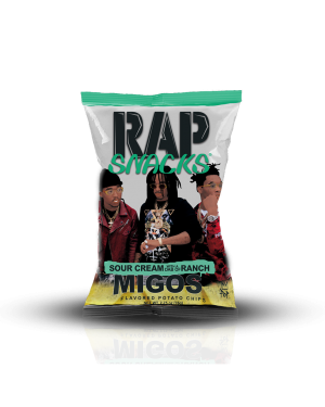Rap Snack Sour Cream W/Ranch  2.75oz