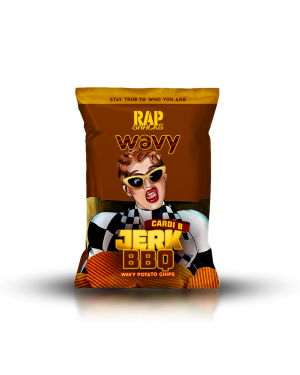Rap Snacks Wavy Cardi B Jerk BBQ 2.75