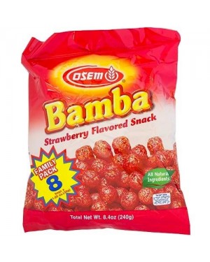 Osem Bamba Strawberry 8Pk