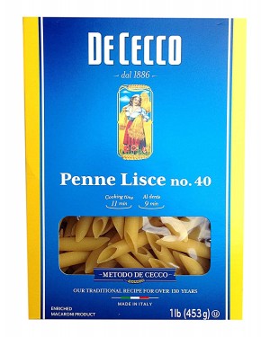 De Cecco Penne Lisce 1Lb