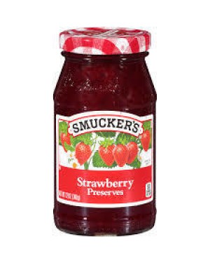 Smucker's Preserves Strawberry 12 OZ