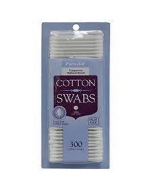 PURE-AID COTTON SWABS 300 CT
