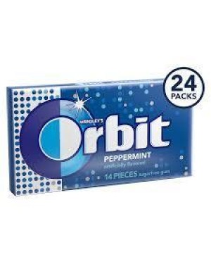 ORBIT GUM/ PEPPERMINT 14PC