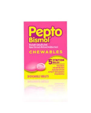 PEPTO BISMOL CHEWABLE 2PK *2YRS