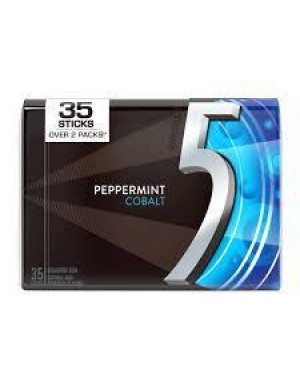 5 Gum Peppermint Cobalt