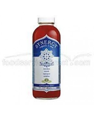GTS Synergy Kombucha Gingerberry