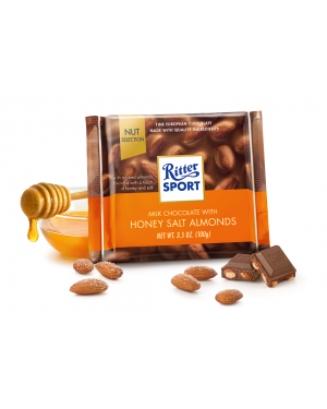 Ritter Sport Honey Salt Almonds 3.5oz
