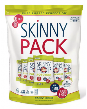 SkinnyPop Original Popcorn 6 Pack 3.9oz