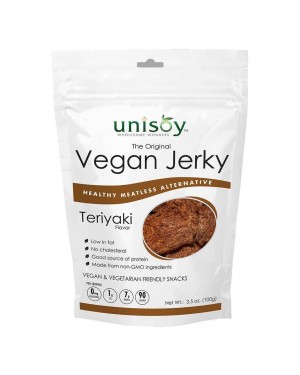Unisoy Vegan Jerky Teriyaki 3.5oz