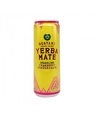 Guayaki Yerba Mate Sparkling Cranberry Pomegranate 12oz