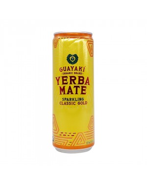 Guayaki Yerba Mate Sparkling Classic Gold 12oz