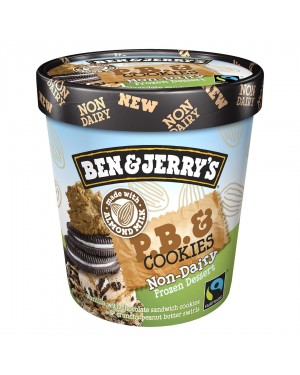 Ben & Jerry's P.B & Cookies Non-Dairy 473ml