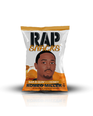 Rap Snacks Romeo Miller BBQ W/ Honey 2.75 oz