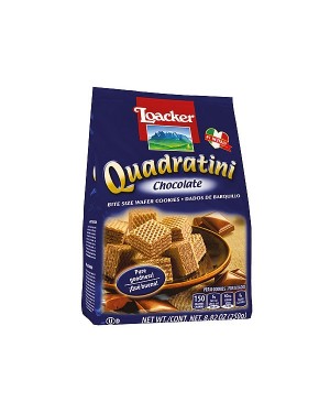 Loacker Quadratini Chocolate Bite Size 8.82oz