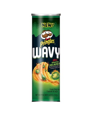 Pringles Wavy Jalapeño 4.8oz