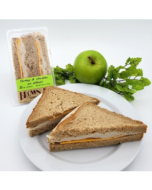 Brown Bag Turkey & Cheddar On Wheat