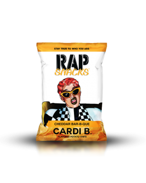 Rap Snacks Cardi B Cheddar BBQ 2.75oz