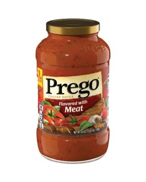 Prego Italian Sauce Flavored with Meat 24 oz 