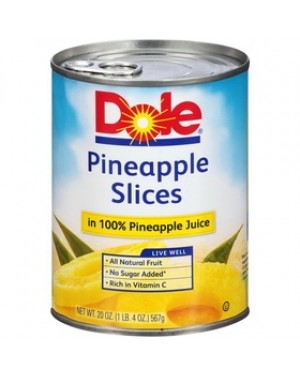 DOLE PINEAPPLE Slices 20 OZ