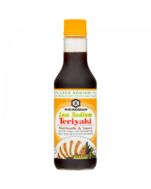 Kikkoman Less Sodium Teriyaki Marinade & Sauce 10oz