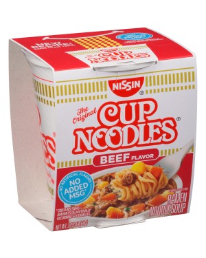 Nissin Cup Noodles Beef 2.25oz