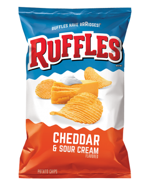 Ruffles Cheddar & Sour Cream 2.37oz