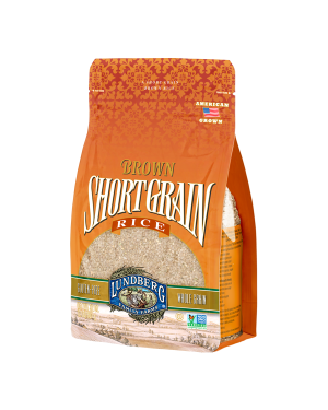LUNDBERG BROWN SHORT GRAIN RICE 2LBS 